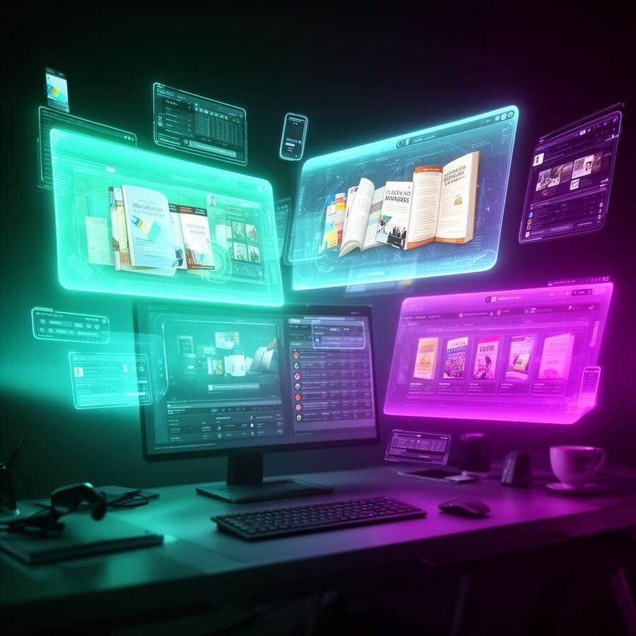 Automação de criação de produtos digitais com IA